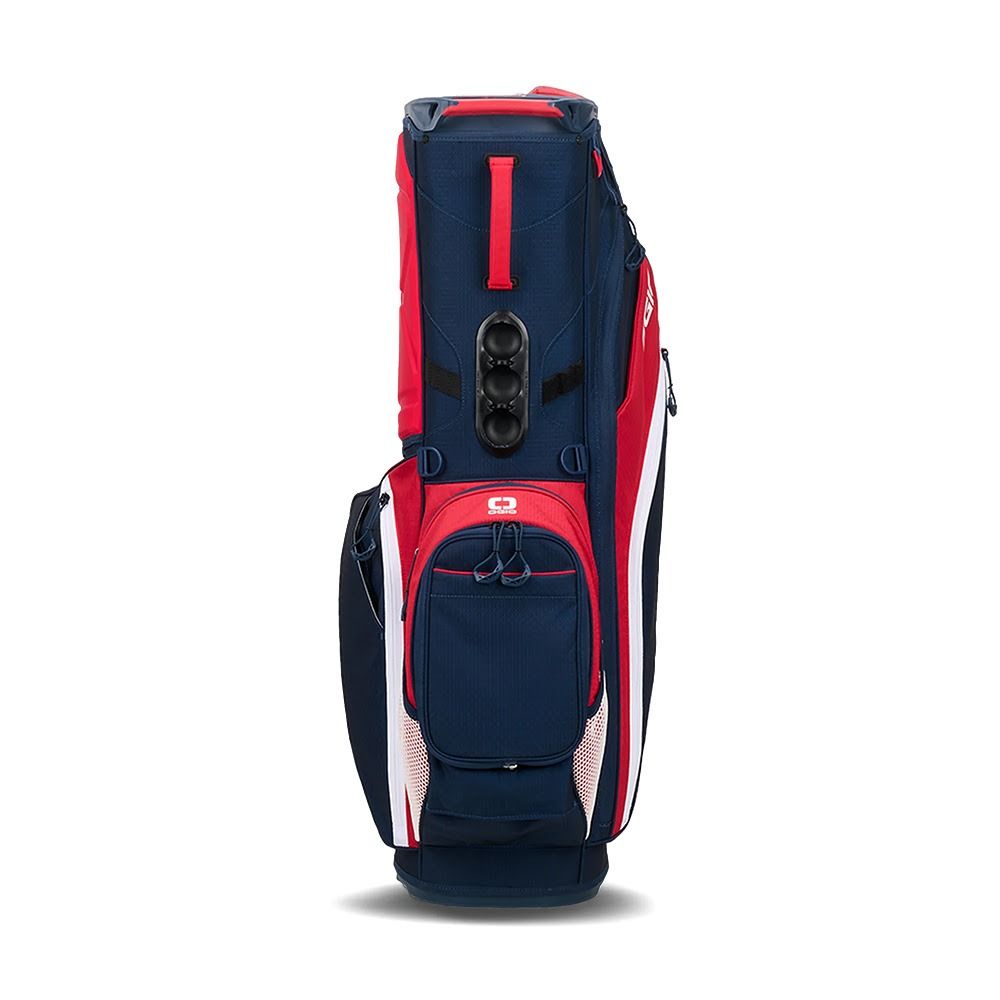 Ogio Woode Hybrid Stand Bag - Red/White/Blue