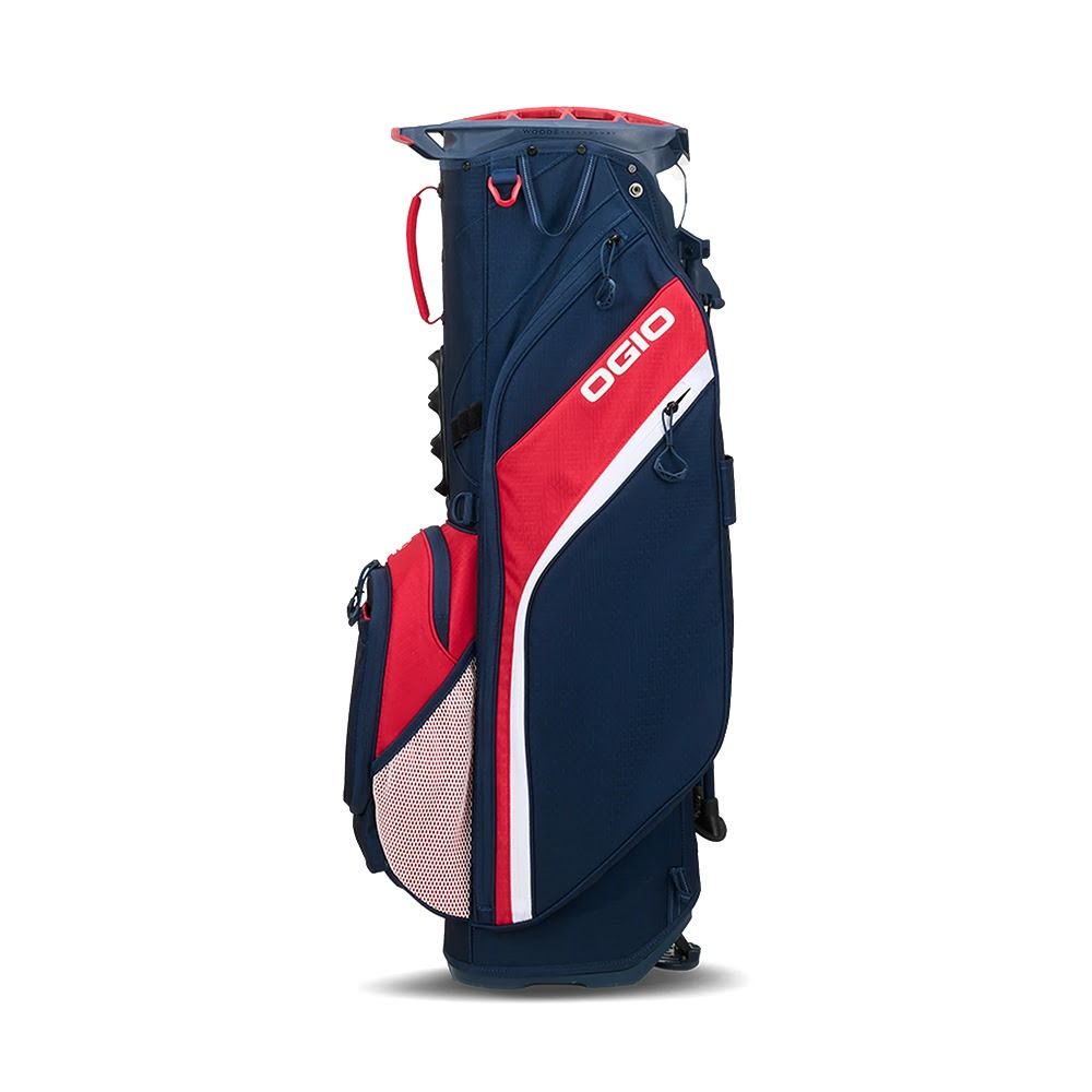 Ogio Woode Hybrid Stand Bag - Red/White/Blue