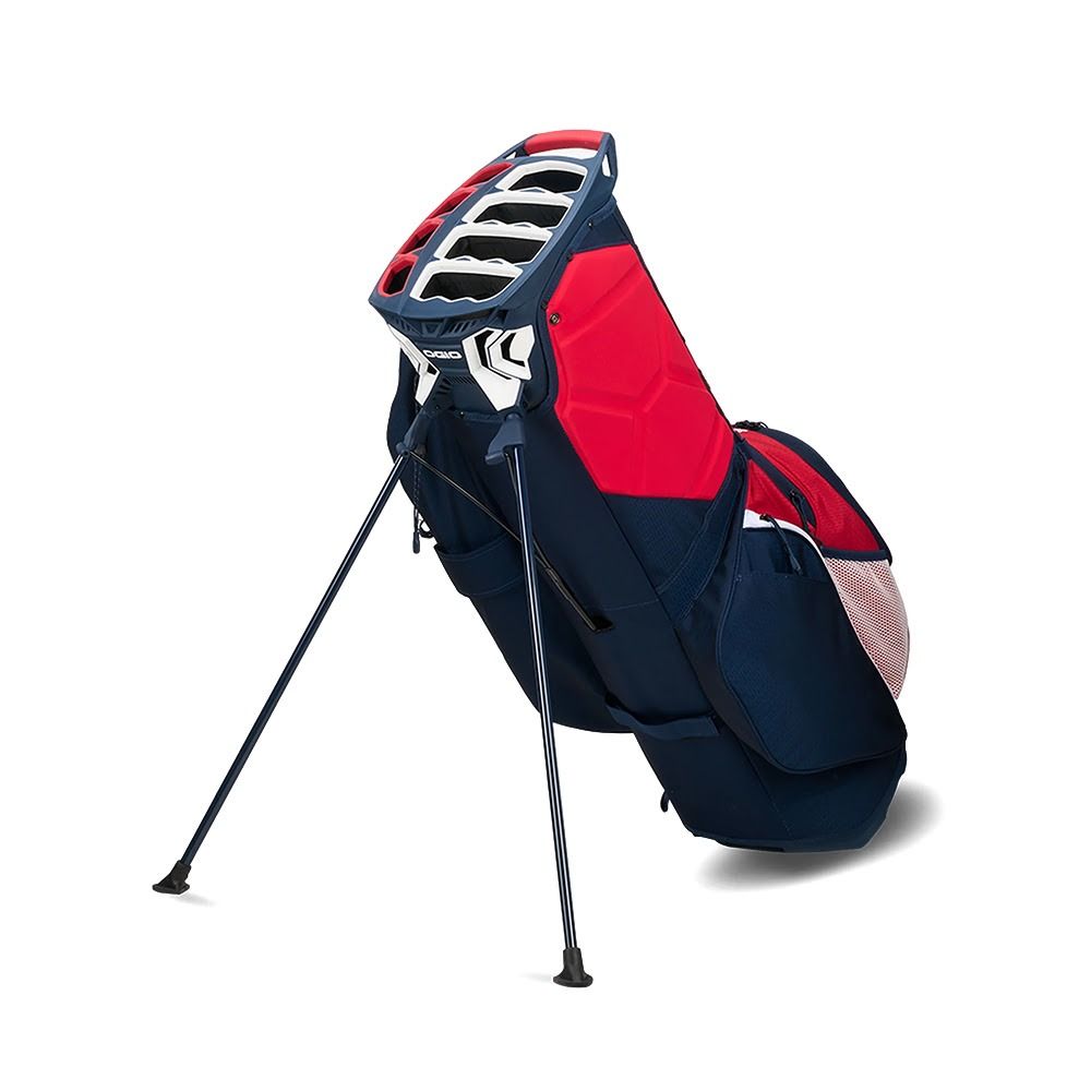 Ogio Woode Hybrid Stand Bag - Red/White/Blue