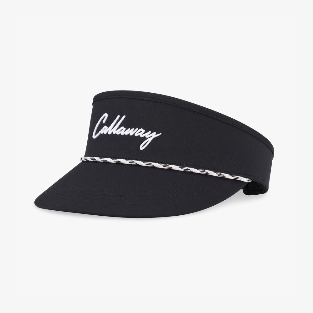 Callaway Men's Birdie Putt Rope Visor - Black