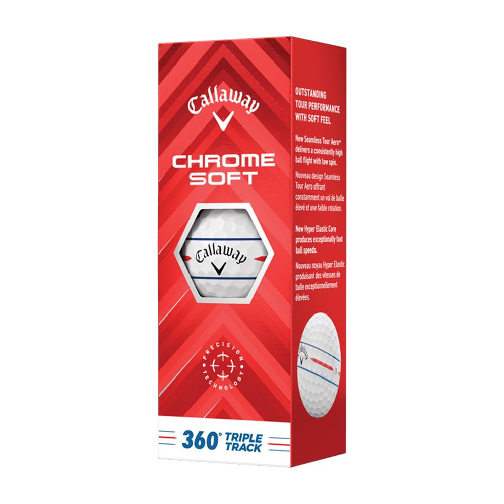 Callaway Chrome Soft 360 Triple Track Golf Balls