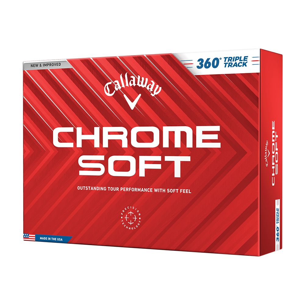 Callaway Chrome Soft 360 Triple Track Golf Balls