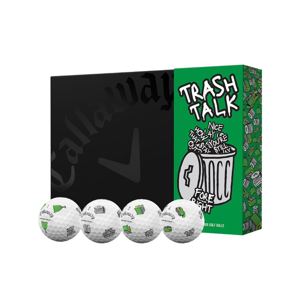 Callaway Chrome Tour Trash Talk Golf Balls