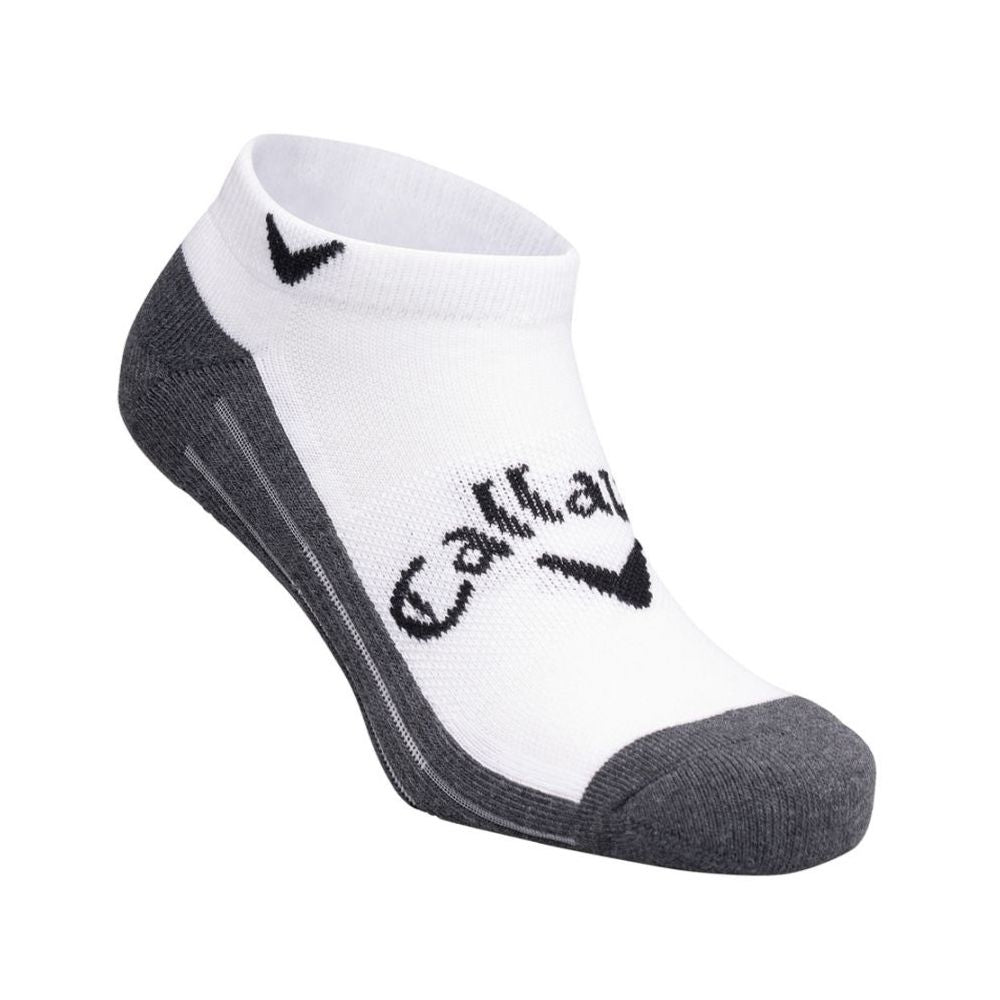 Callaway Men's Tour Opti-Dri Low 2 Performance Socks - White