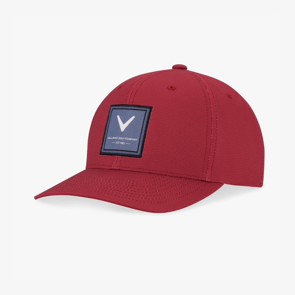 Callaway Men's Rutherford Golf Cap - Cardinal Red