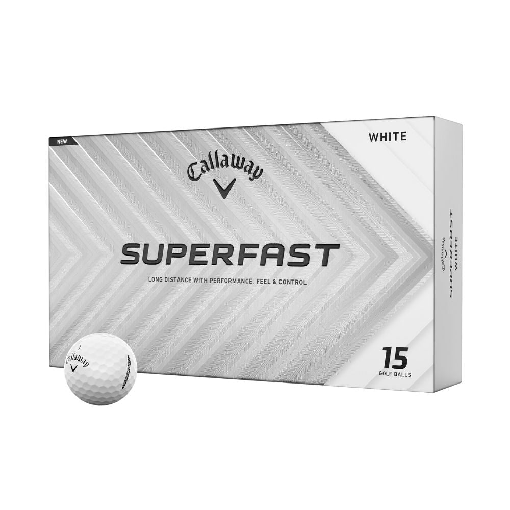 Callaway Superfast Golf Balls - New