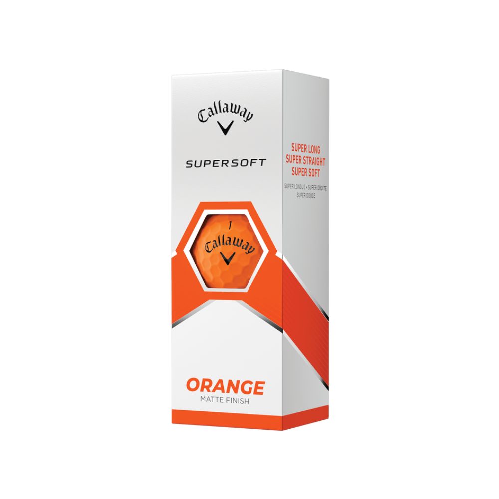 Callaway Super Soft Golf Balls - Orange