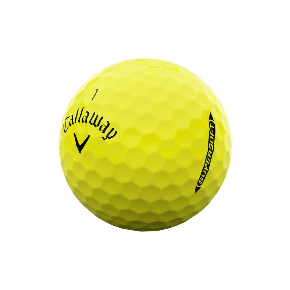 Callaway Super Soft Golf Balls - Yellow