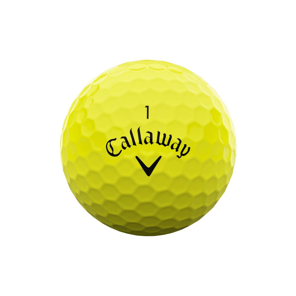 Callaway Super Soft Golf Balls - Yellow