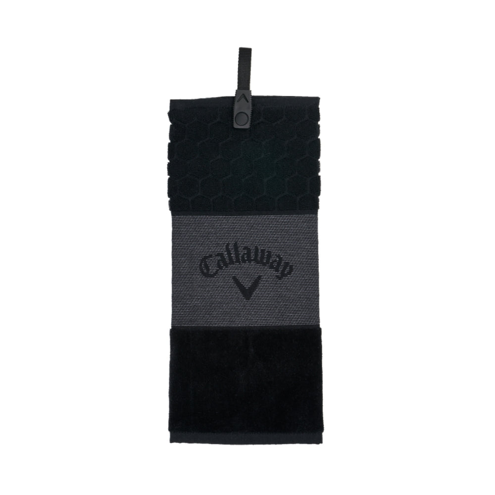 Callaway Trifold Golf Towel - Black