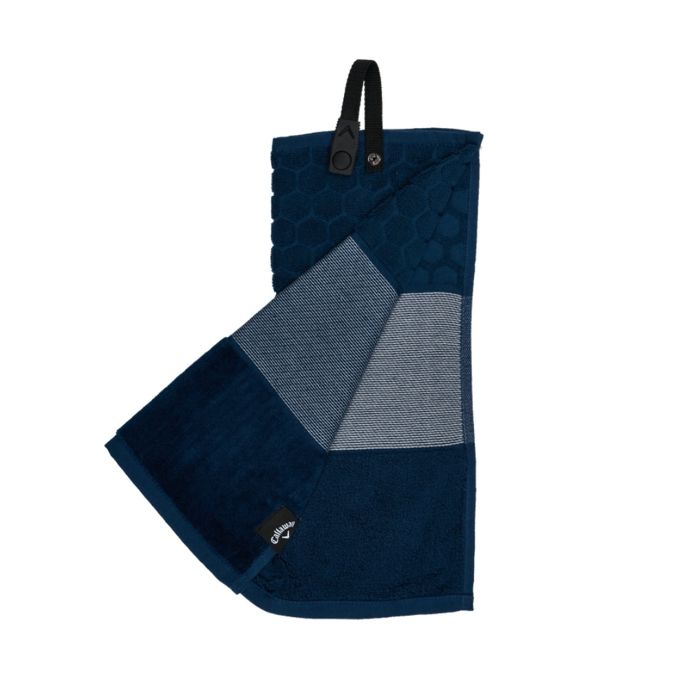 Callaway Trifold Golf Towel - Navy