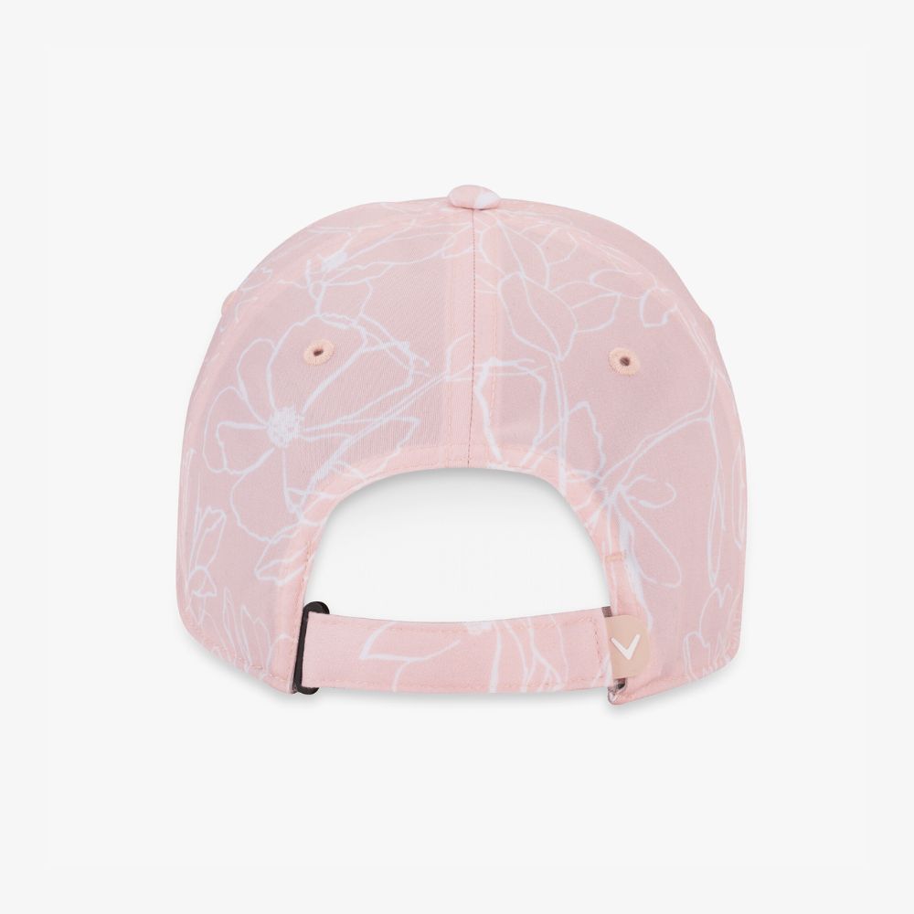 Callaway Women's Heritage Twill Golf Cap - Pink Blossom