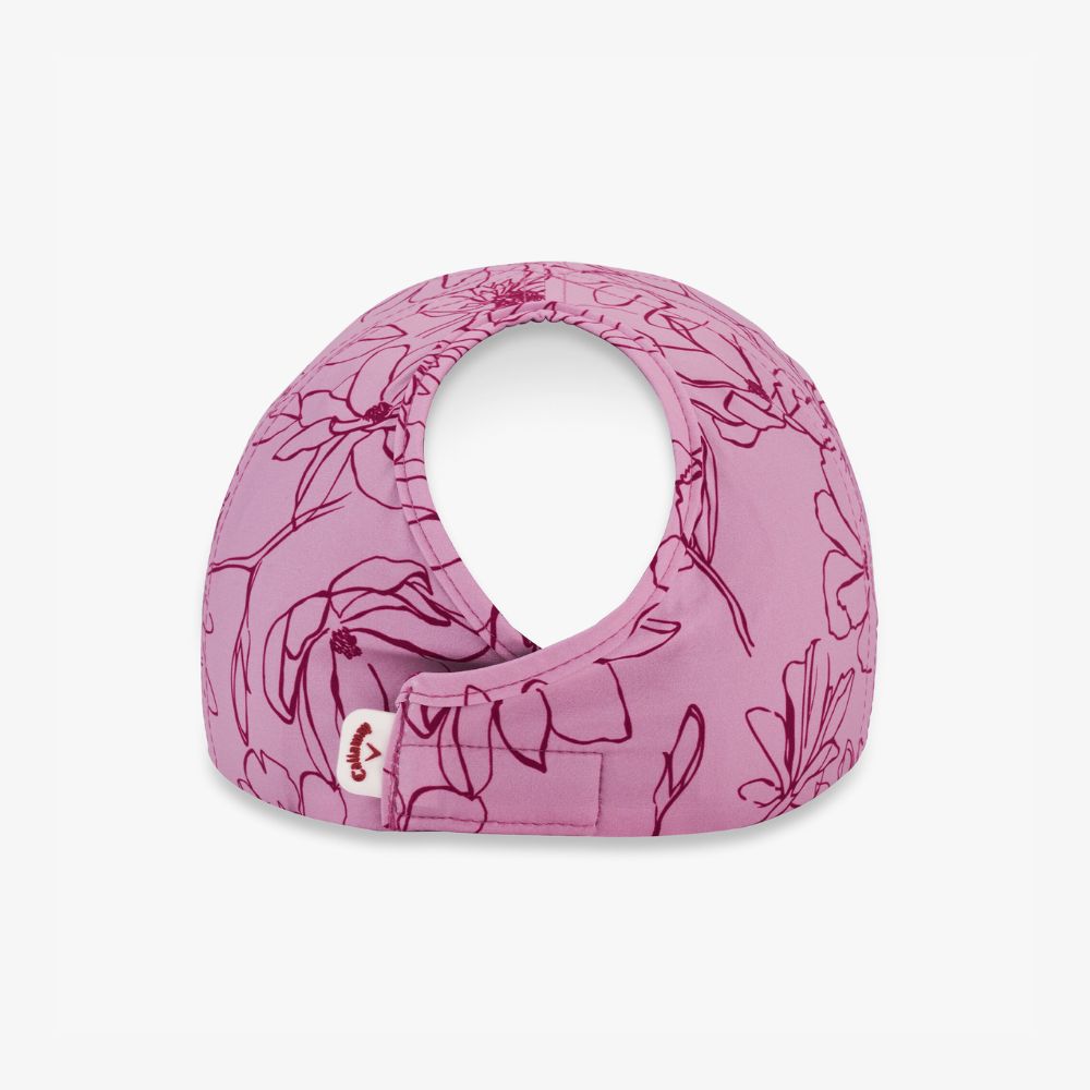 Callaway Women's Hightail Golf Cap - Red Plum Blossom