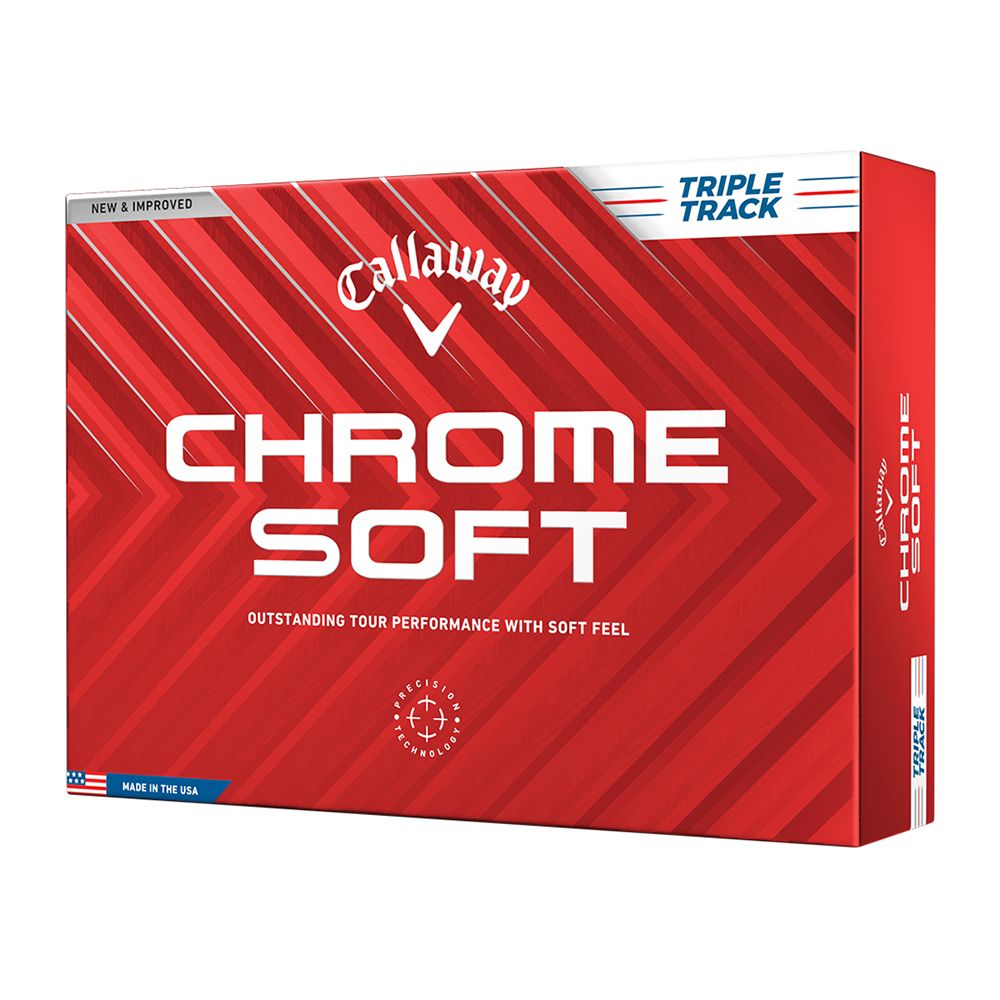 Callaway Chrome Soft Triple Track Golf Balls