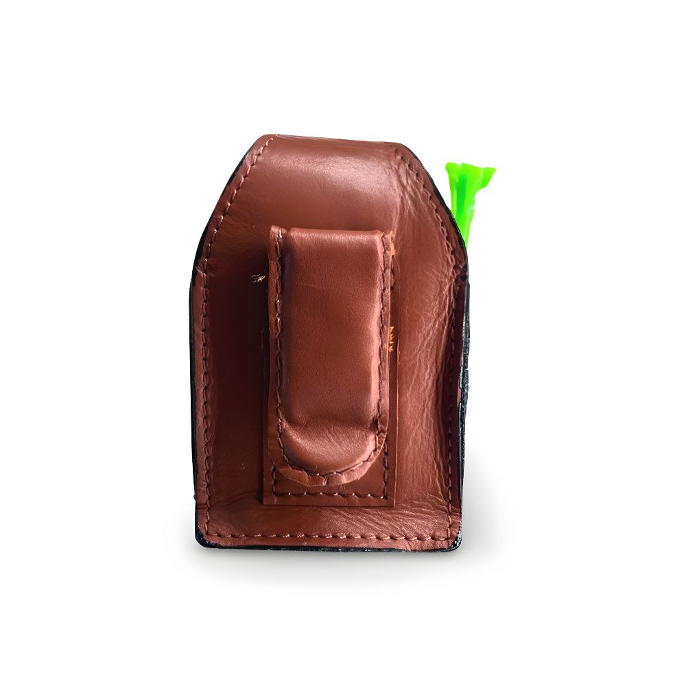 Dalkey Leather Golf Ball Pouch