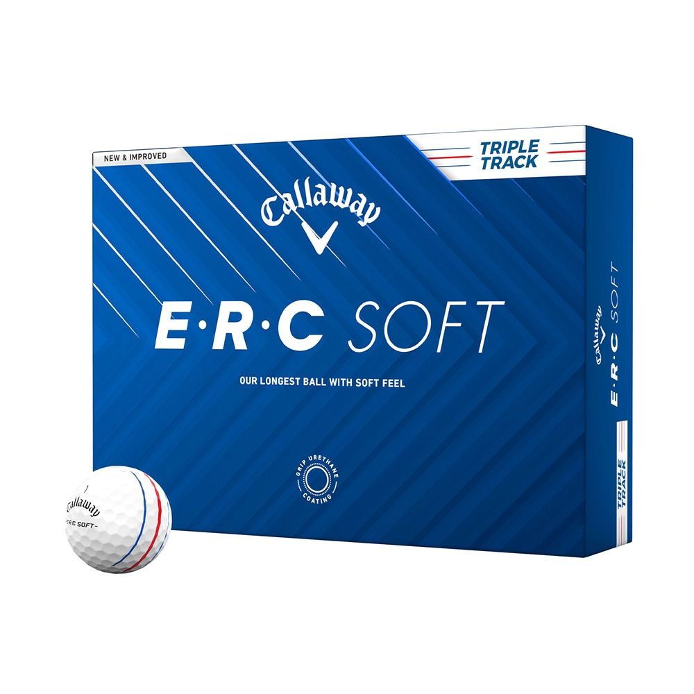 Callaway ERC Soft Triple Track Golf Balls - New