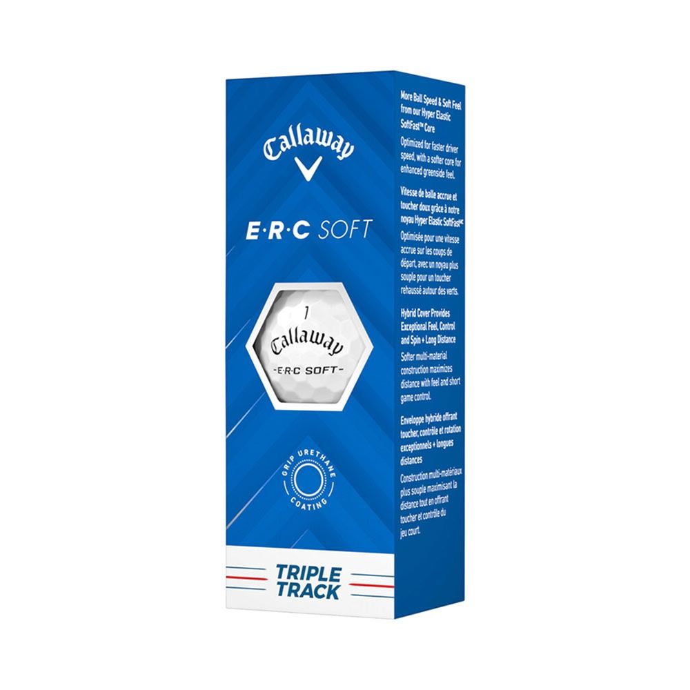 Callaway ERC Soft Triple Track Golf Balls - New