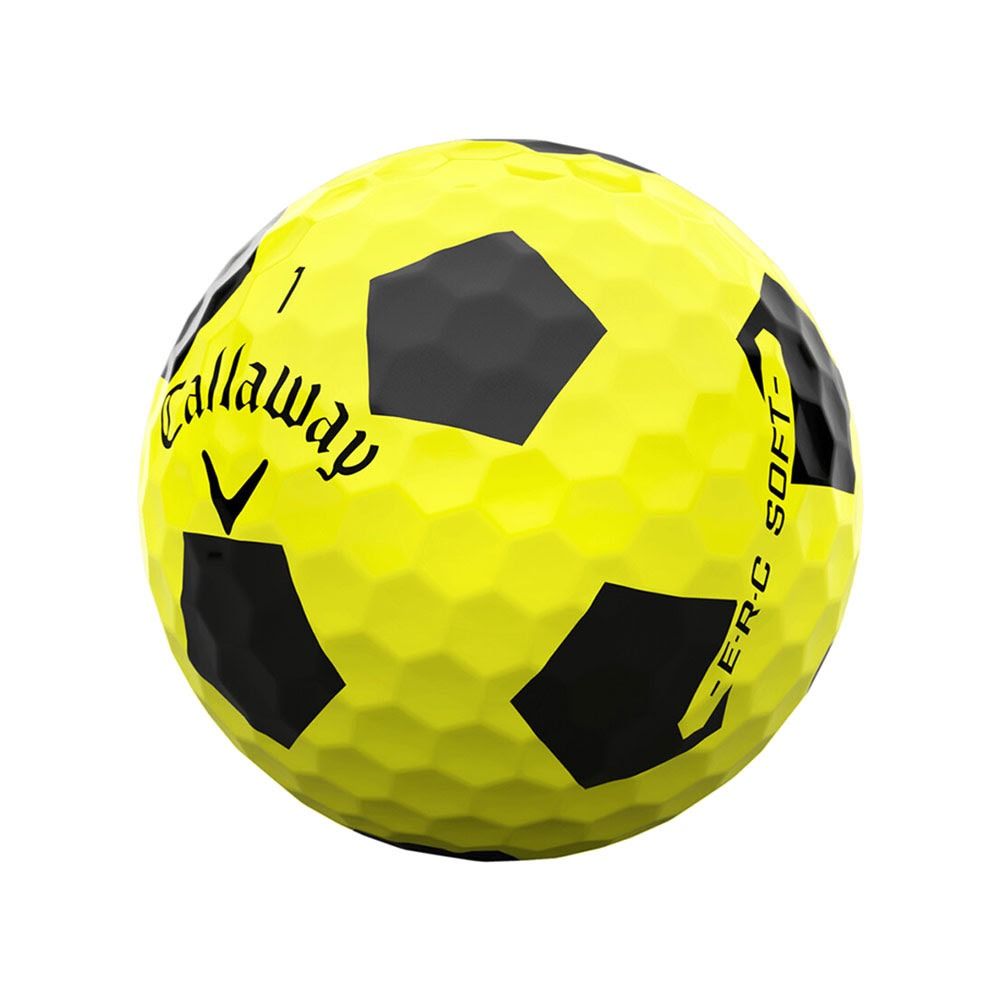 Callaway ERC Soft Truvis Golf Balls - Yellow/Black