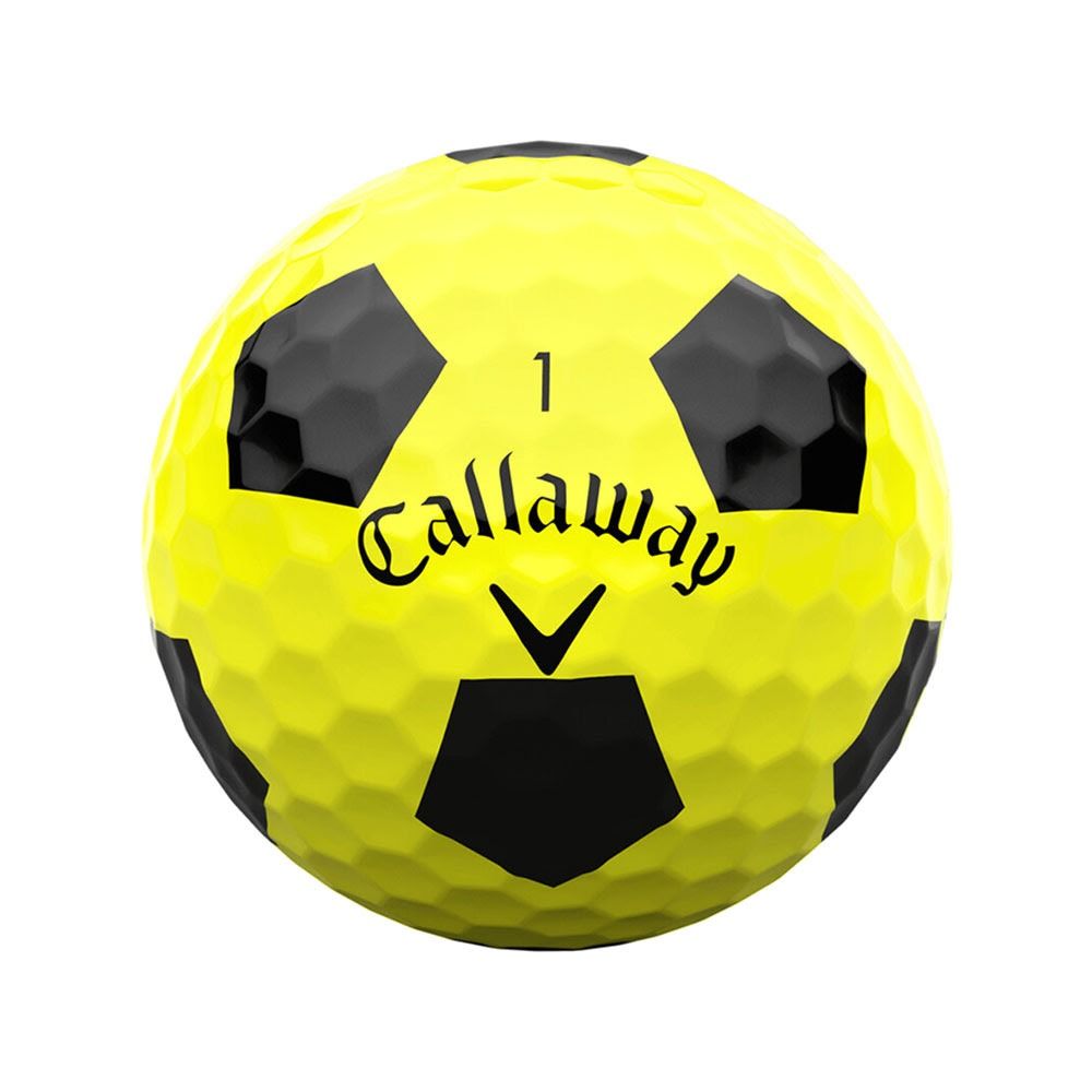 Callaway ERC Soft Truvis Golf Balls - Yellow/Black
