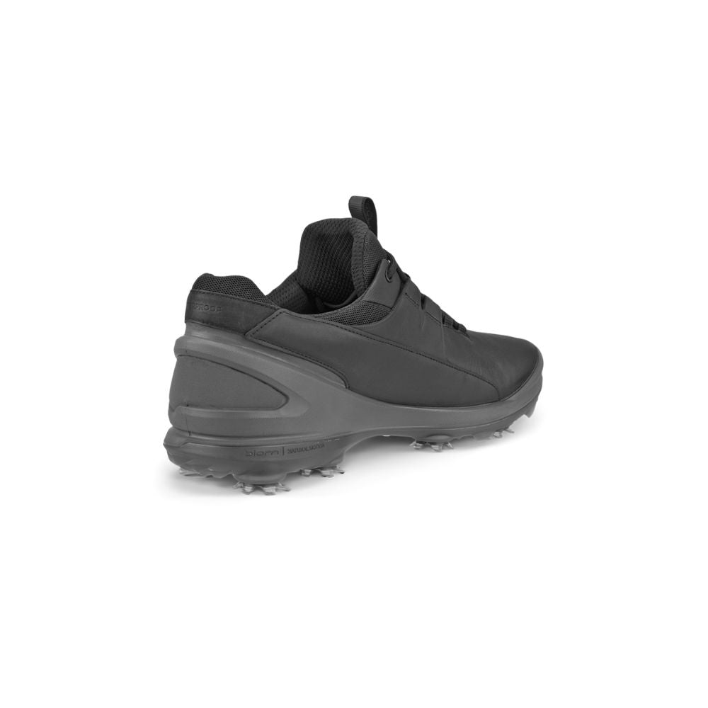 ECCO Men's Biom Tour Spiked Golf Shoes - Black