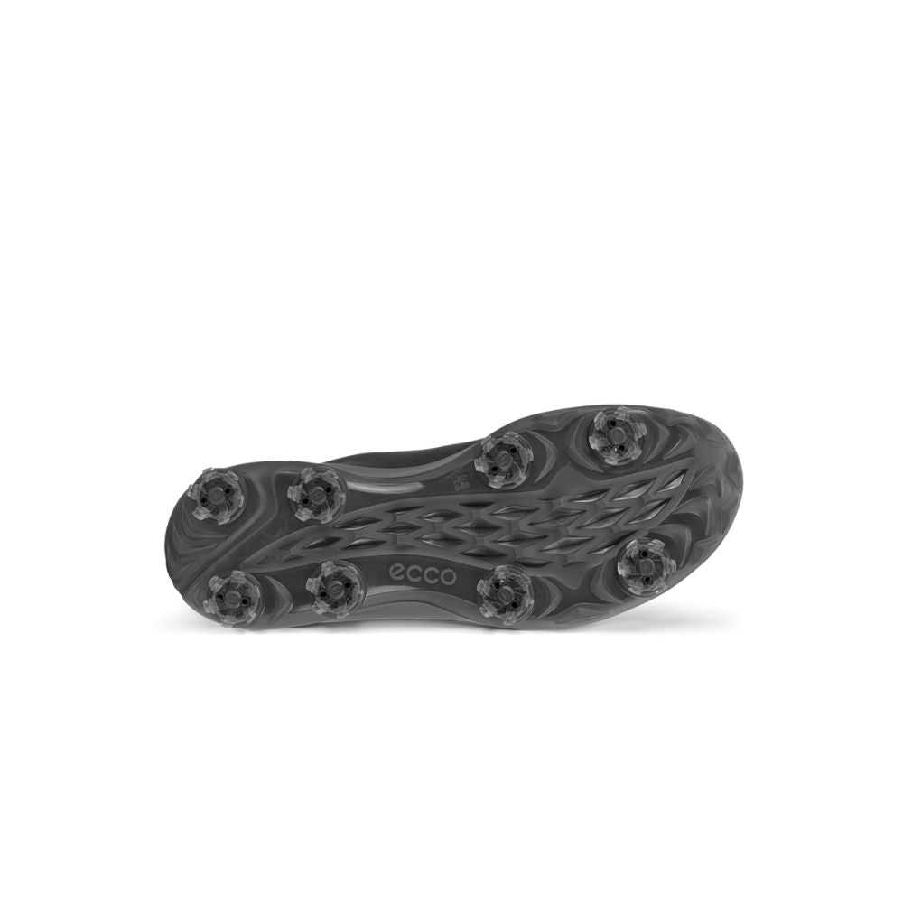ECCO Men's Biom Tour Spiked Golf Shoes - Black