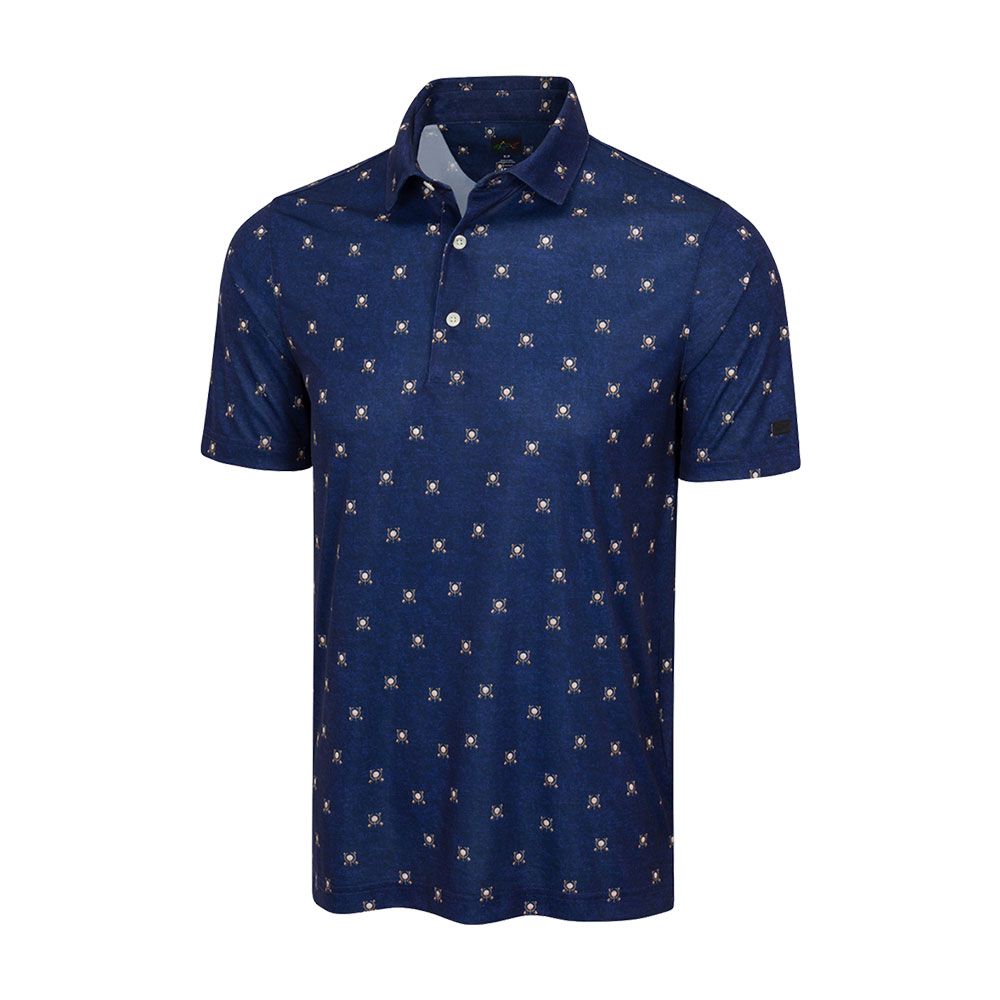 Greg Norman Championship Golf Polo - Medallion Blue