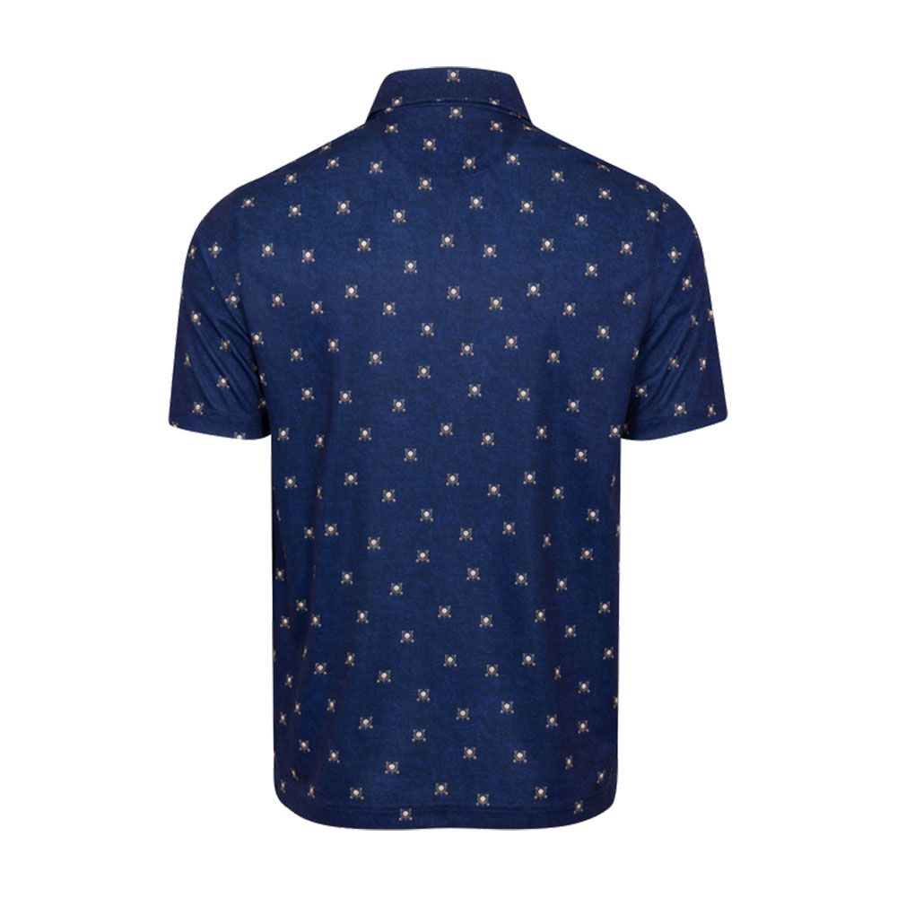 Greg Norman Championship Golf Polo - Medallion Blue