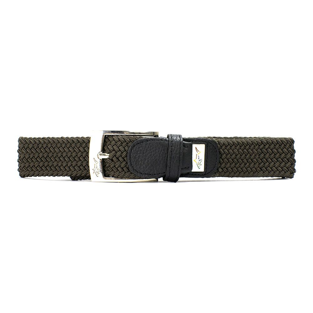 Greg Norman Braided Stretch Solid Belt