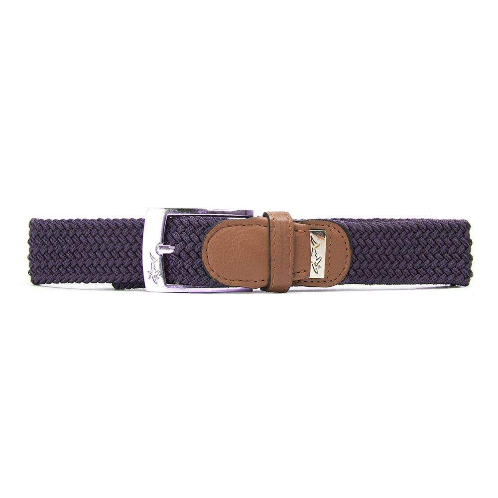 Greg Norman Braided Stretch Solid Belt