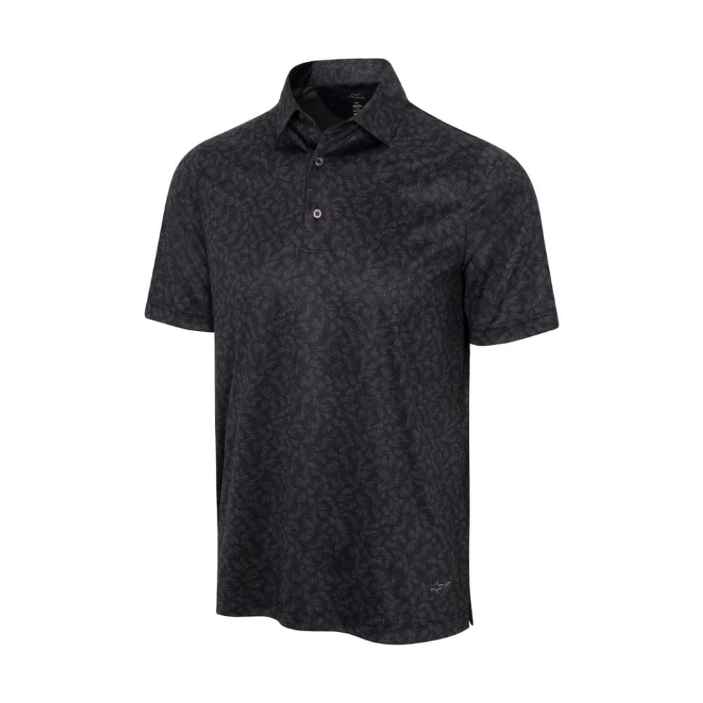 Greg Norman Classic K425 Golf Polo - Black