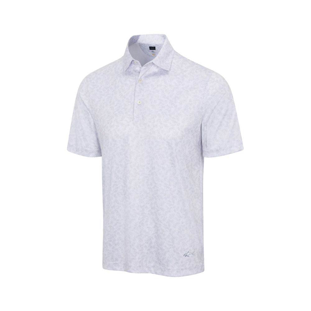 Greg Norman Classic K425 Golf Polo - White