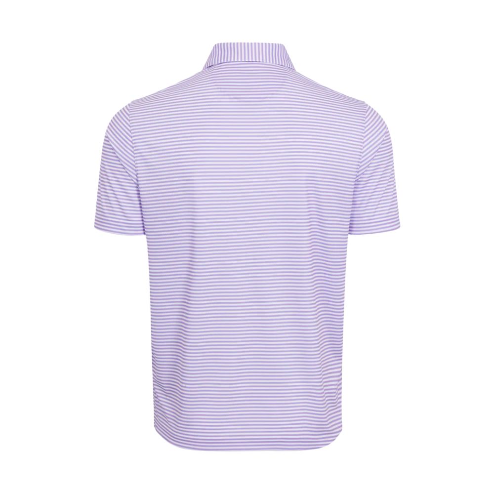 Greg Norman Classic Bar Stripe Polo - Lilac Breeze
