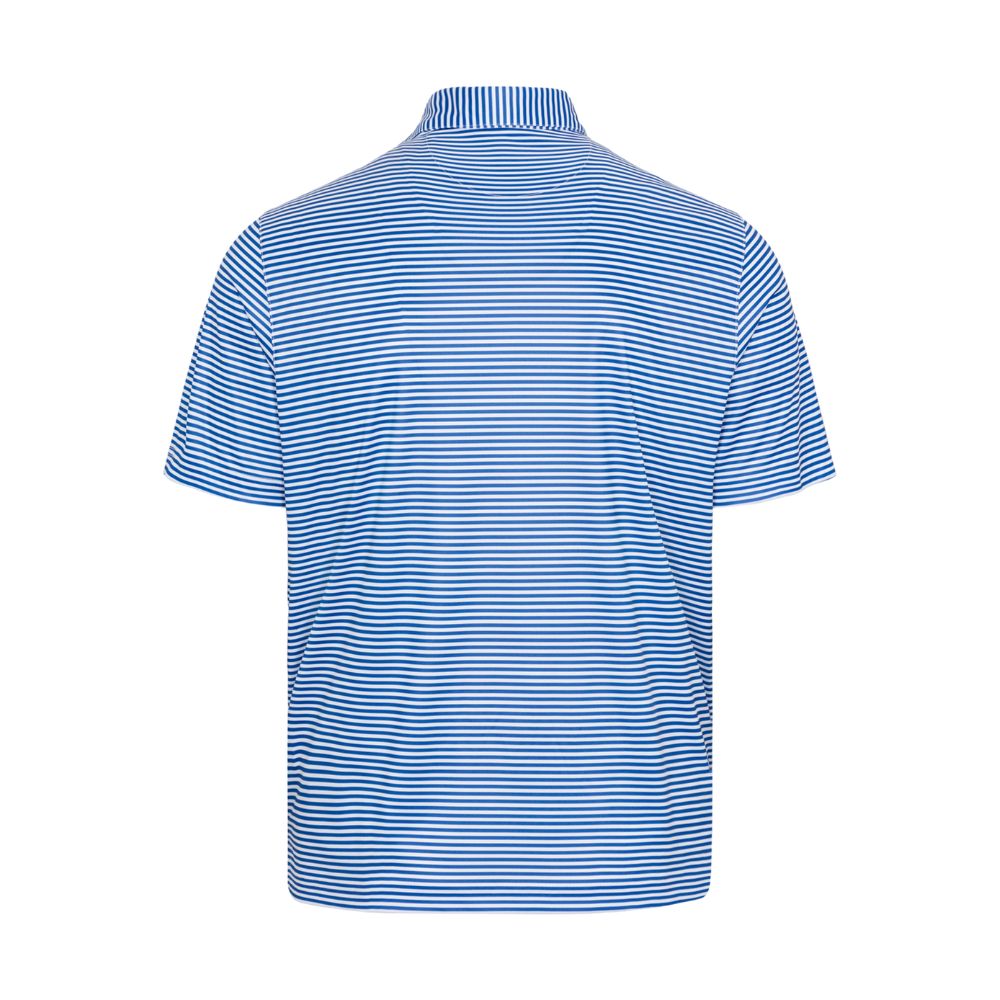 Greg Norman Classic Bar Stripe Polo - Martime