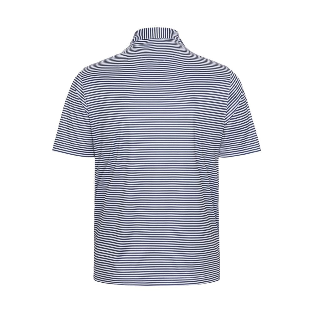 Greg Norman Classic Bar Stripe Polo - Navy