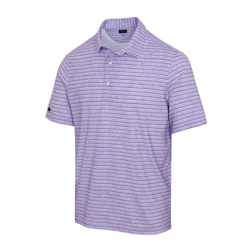 Greg Norman Men's Dusk Stretch Polo - Orchid Fog