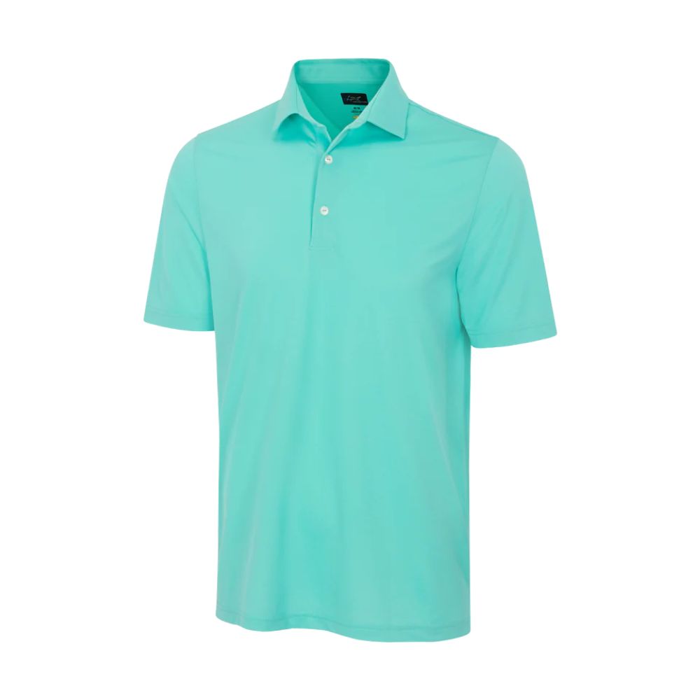Greg Norman Freedom Micro Pique Polo - Sea Tint