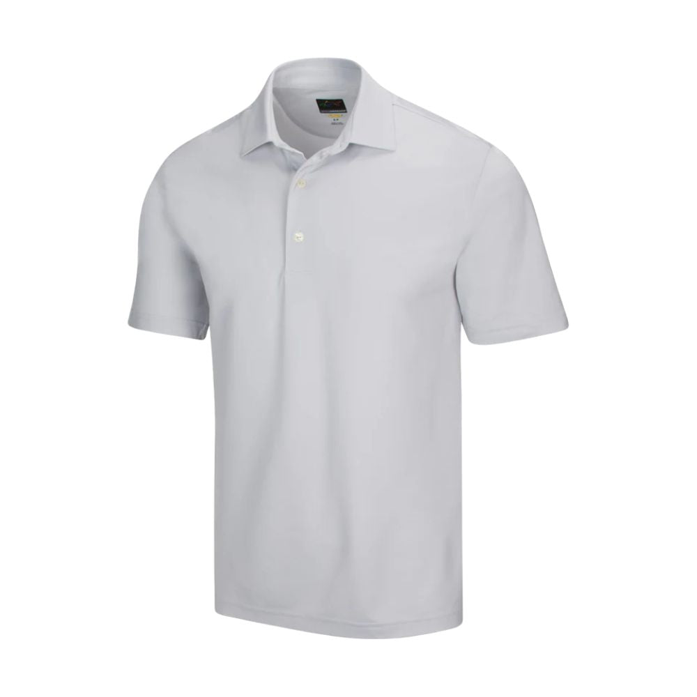 Greg Norman Freedom Micro Pique Polo - Shark Grey