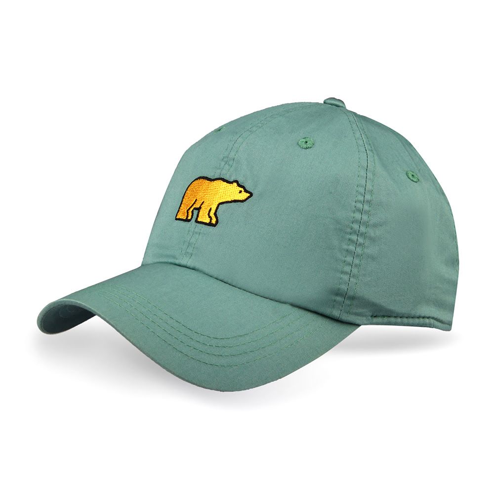 Jack Nicklaus Men's Lightweight Cotton Golf Cap - Seagreen