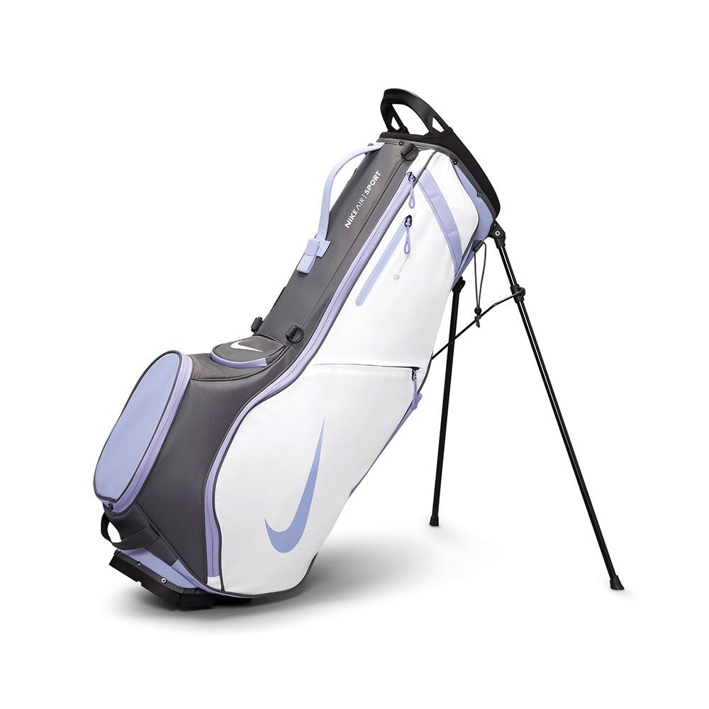 Nike Air Sport Golf Stand Bag - Grey/Purple