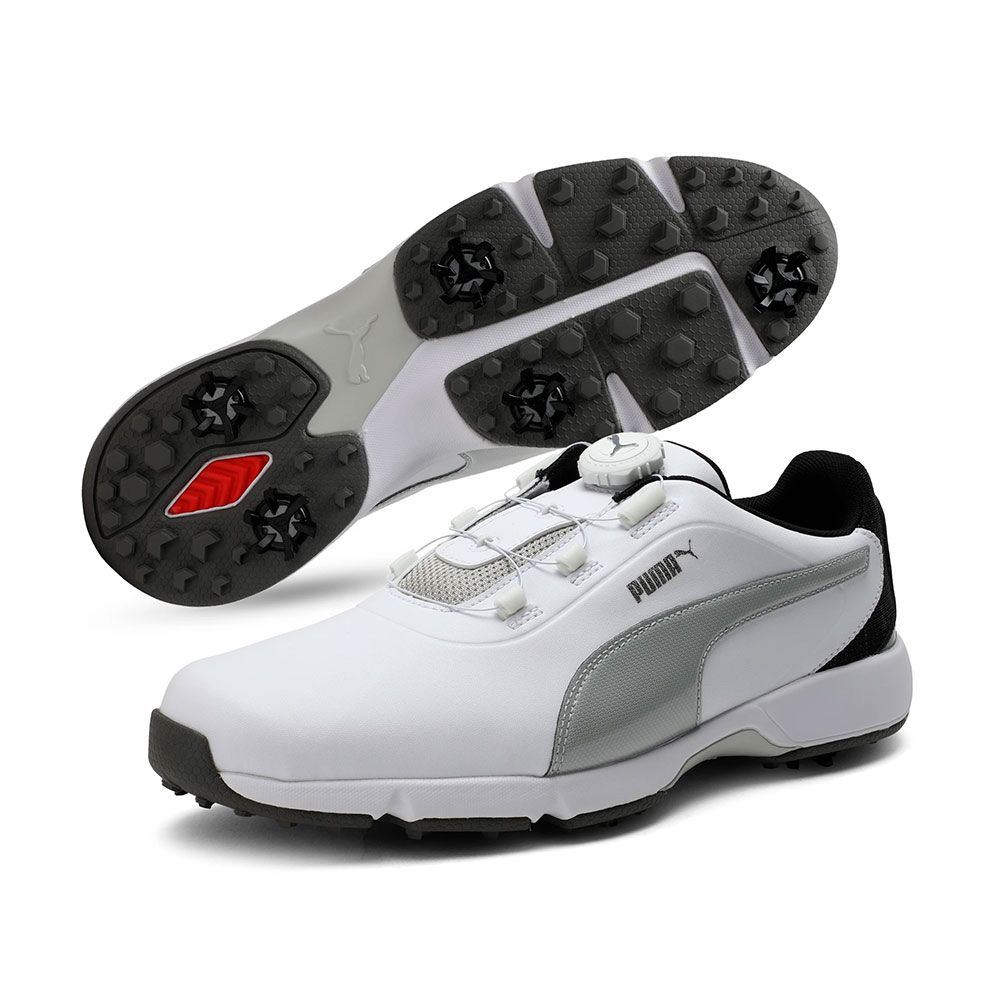 Puma Men's Drive Fusion Disc Spiked Golf Shoes