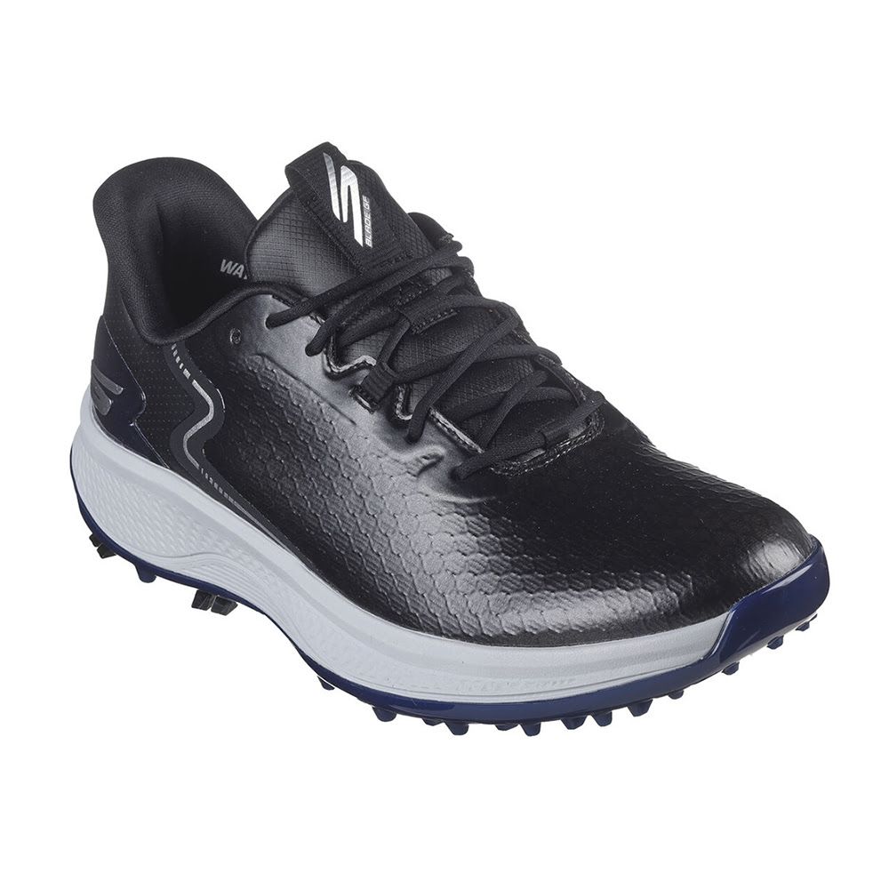 Skechers Go Golf Men's Blade GF Slip-Ins Spiked Golf Shoes - Black