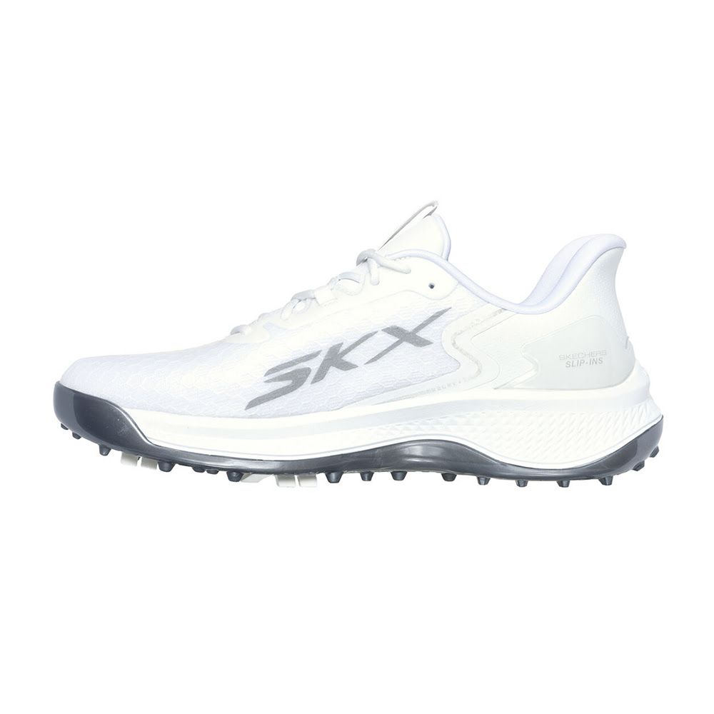 Skechers Go Golf Men's Blade GF Slip-Ins Spiked Golf Shoes - White