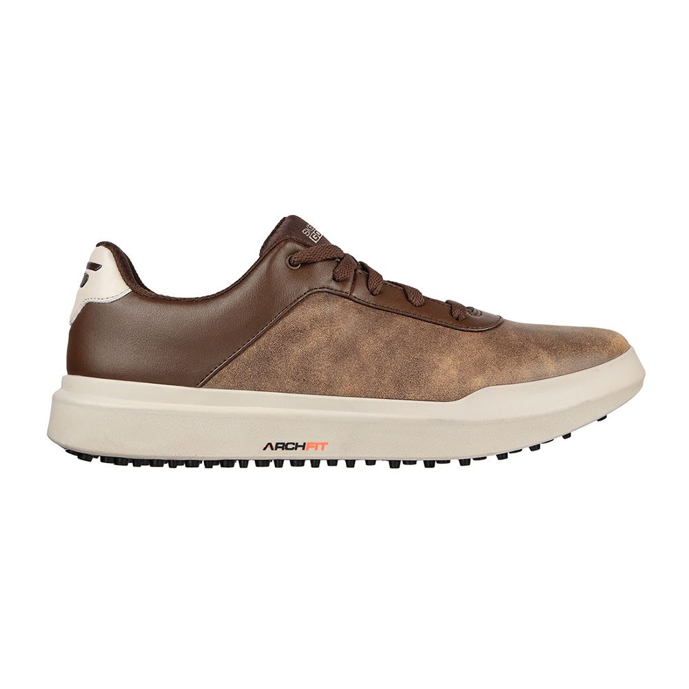 Skechers Go Golf Men's Drive 5 Lx Golf Shoes - Brown