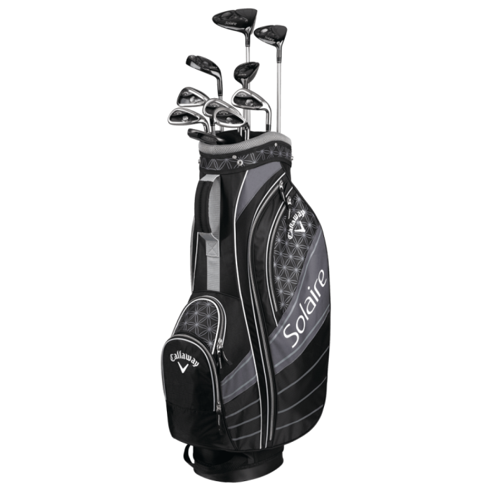 Callaway Solaire Graphite Ladies Golf Set - Right Hand - Ladies Flex - 11 Clubs + Bag
