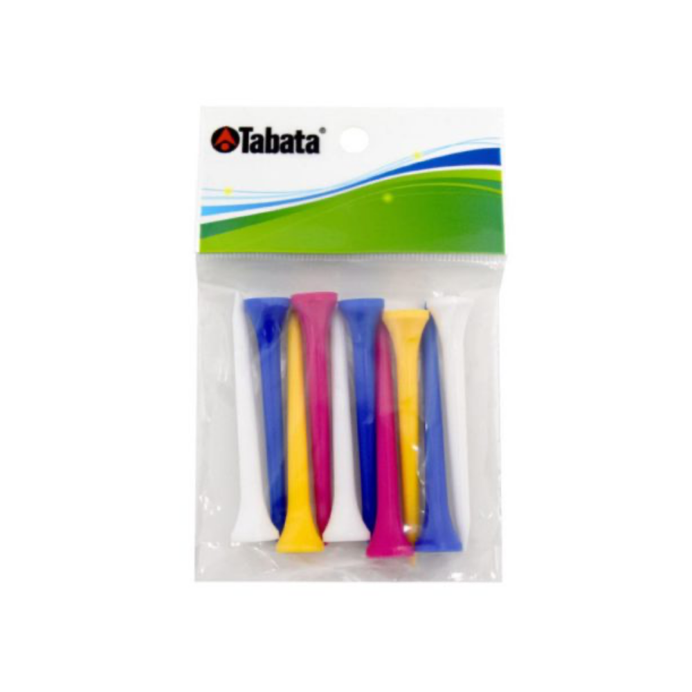 TABATA Plastic Slim Golf Tee - 70mm