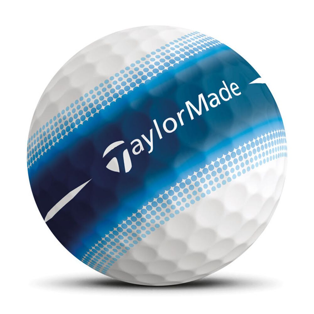 Taylormade Tour Response Stripe Golf Ball - Multi Colour