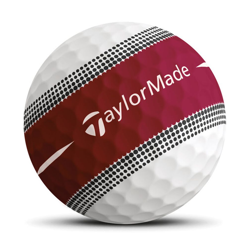 Taylormade Tour Response Stripe Golf Ball - Multi Colour