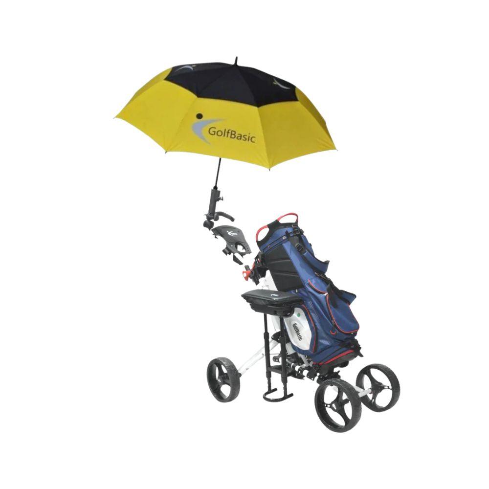 GolfBasic Prime V-Tech 4 Wheel Golf Push Trolley(Without Seat) In India | golfedge | India’s Favourite Online Golf Store | golfedgeindia.com