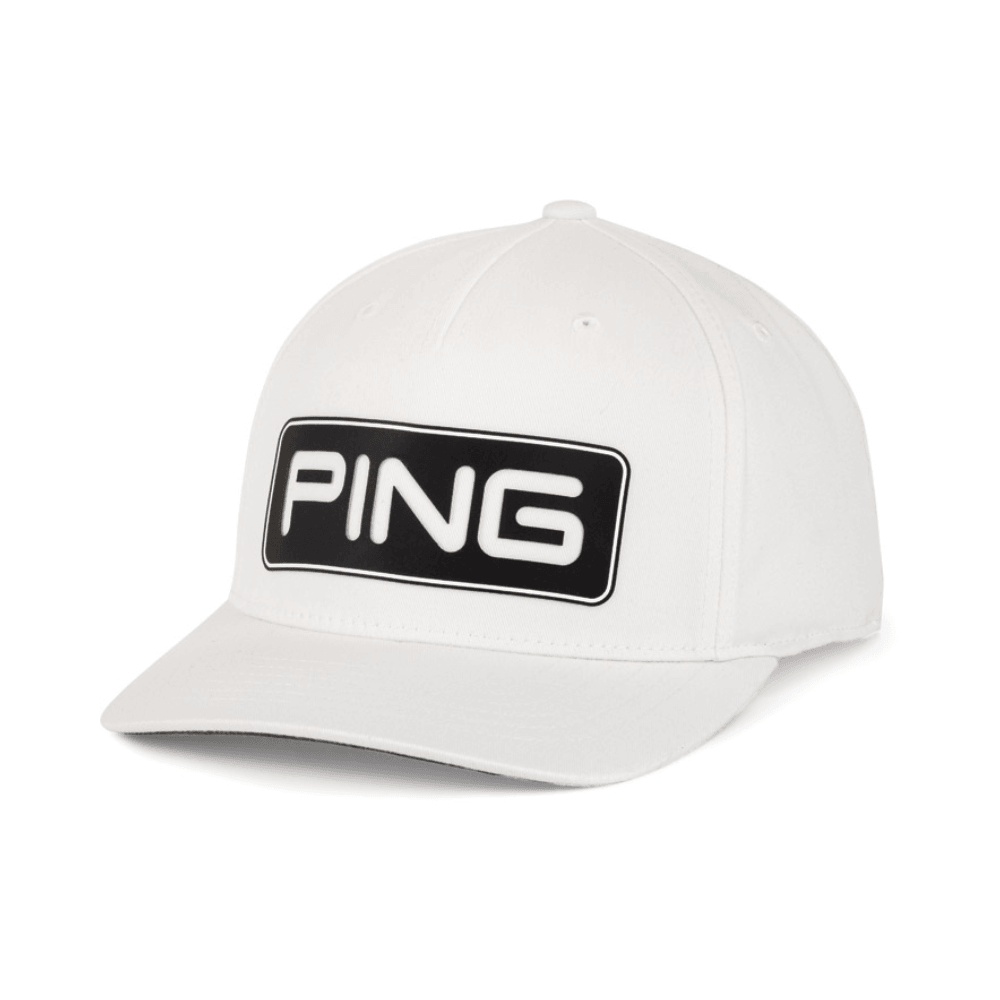 Ping Men's Tour Classic Golf Cap - White In India | golfedge | India’s Favourite Online Golf Store | golfedgeindia.com
