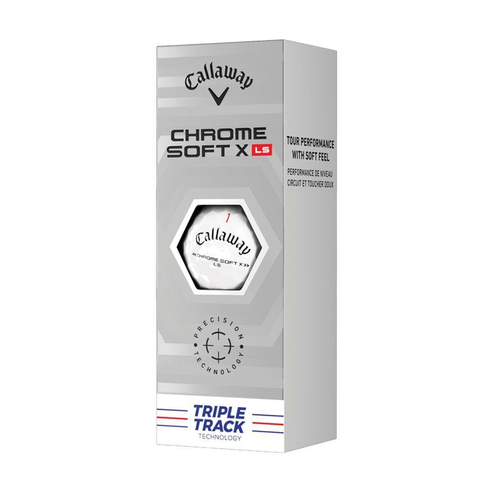 Callaway Chrome Soft X LS Triple Track Golf Balls In India | golfedge | India’s Favourite Online Golf Store | golfedgeindia.com
